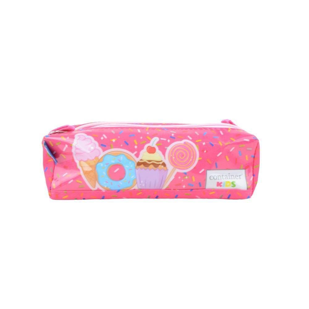 Estojo Duplo Infantil Feminino Dermiwil Soft Rosa - 52217