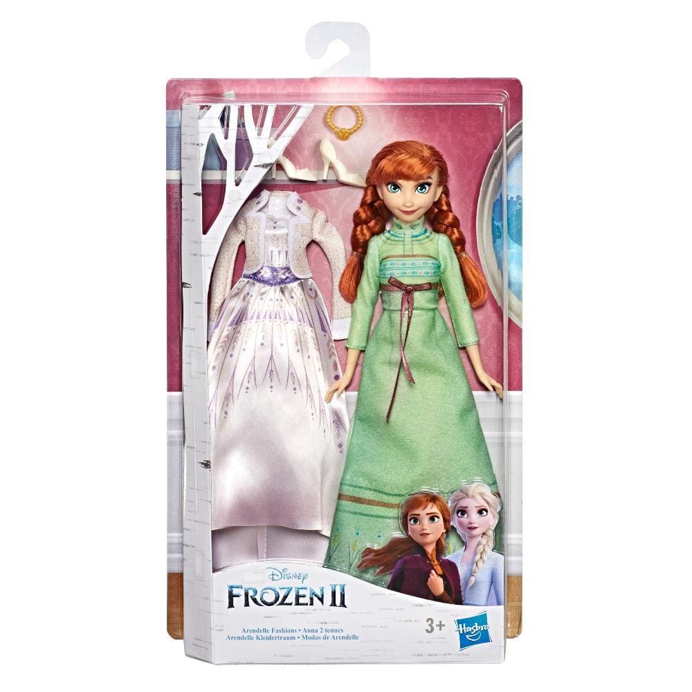 Boneca Disney Frozen 2 Anna Irmãs com Estilo - Hasbro