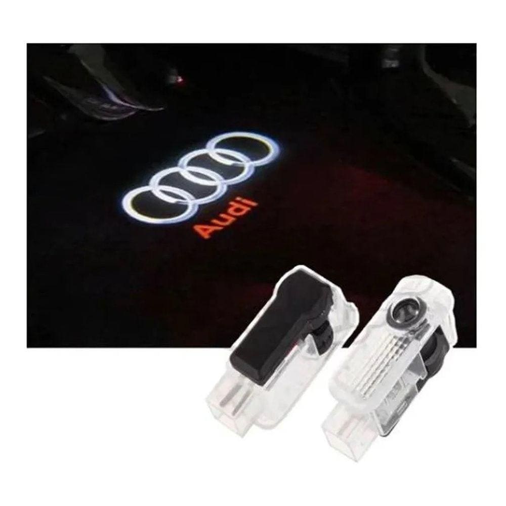 Acessório Projetor Carro Porta Led Luz Cortesia Audi A1 A3 A4 A5 Q3 Tt