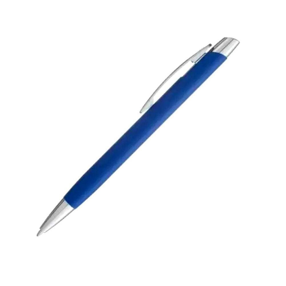 Caneta Crown Esferográfica Berna Azul Di18009A