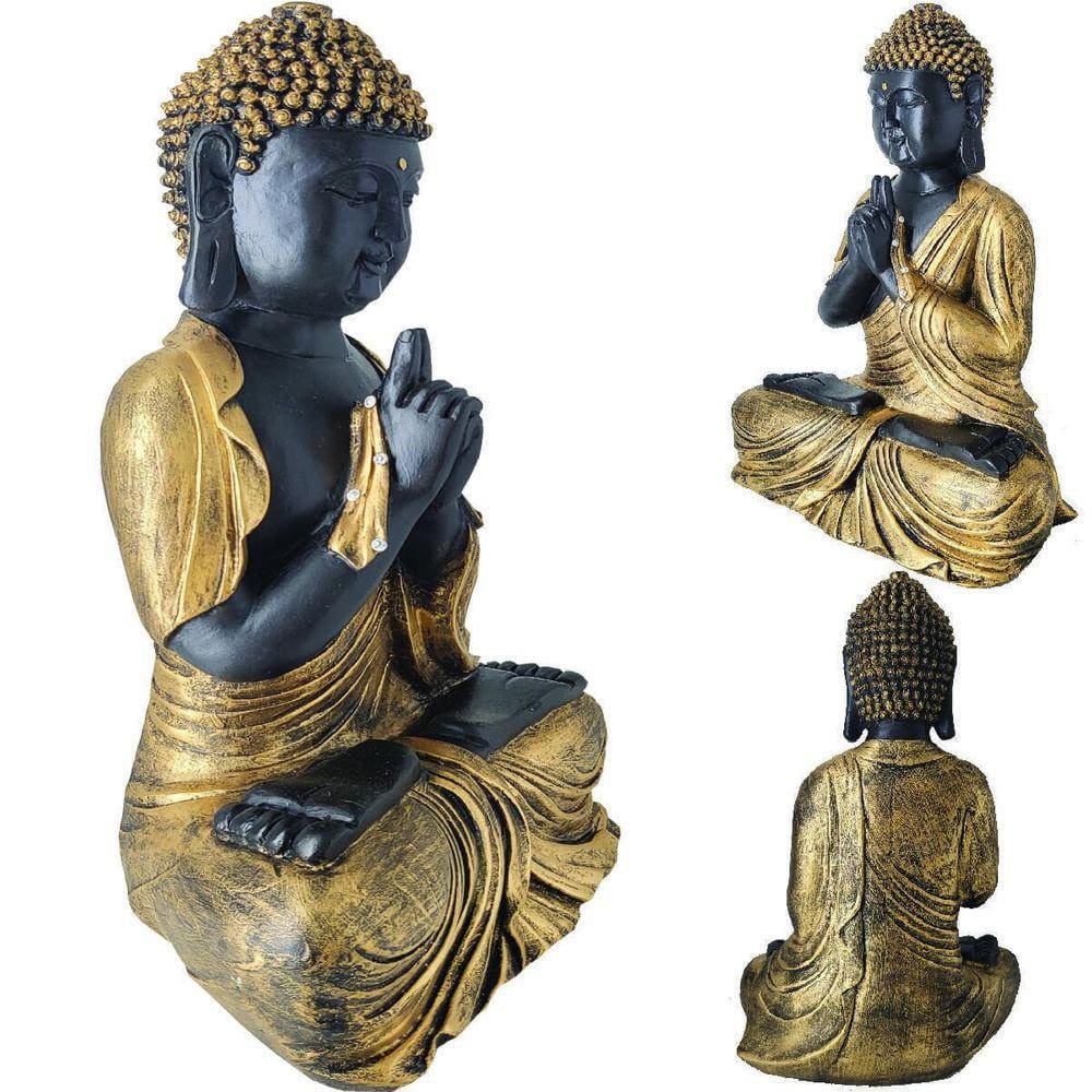 Buda Hindu Rezando Escultura Xg2 05512