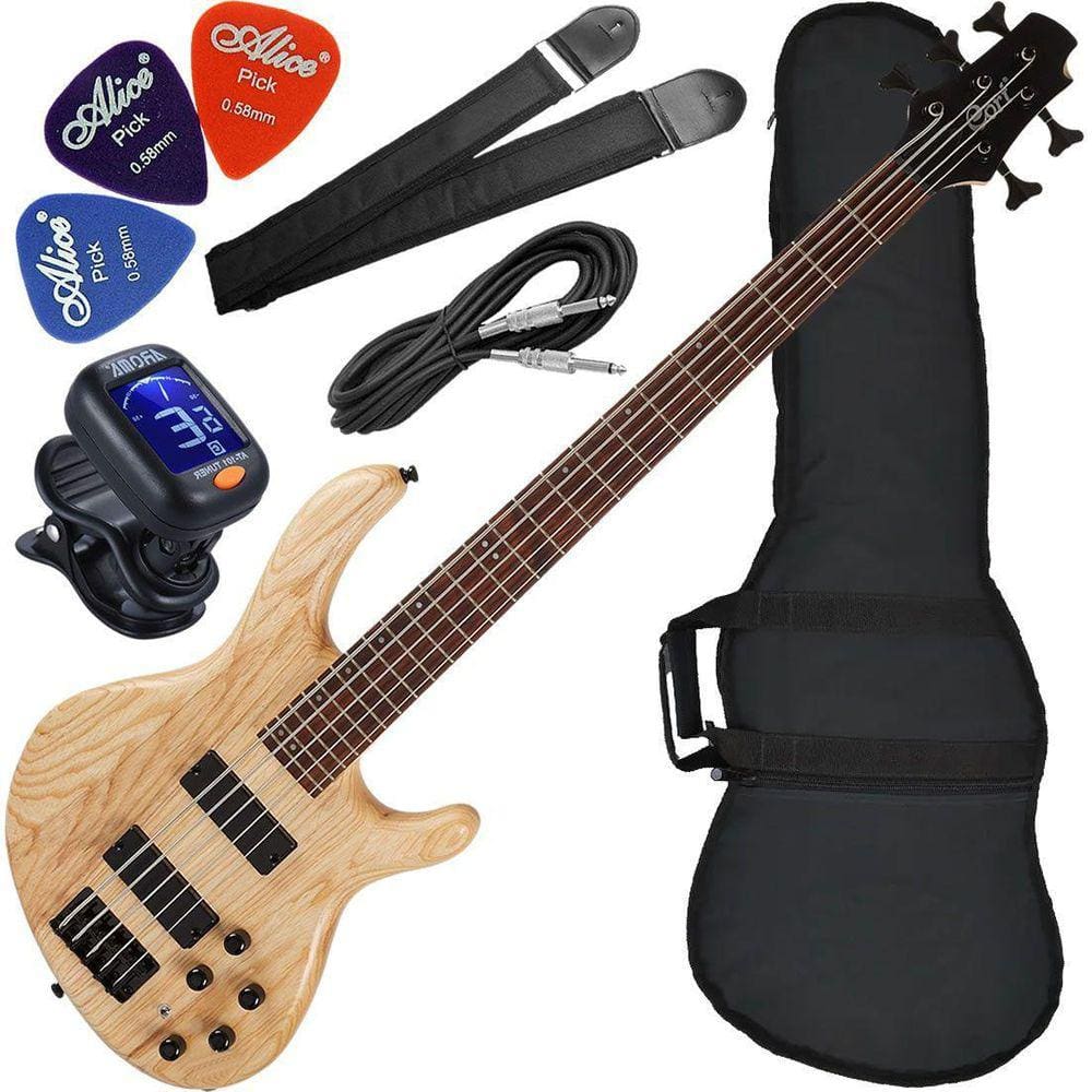 Kit Baixo Cort Action Dlx V Ash Opn 5 Cordas Ativo Pré Mark