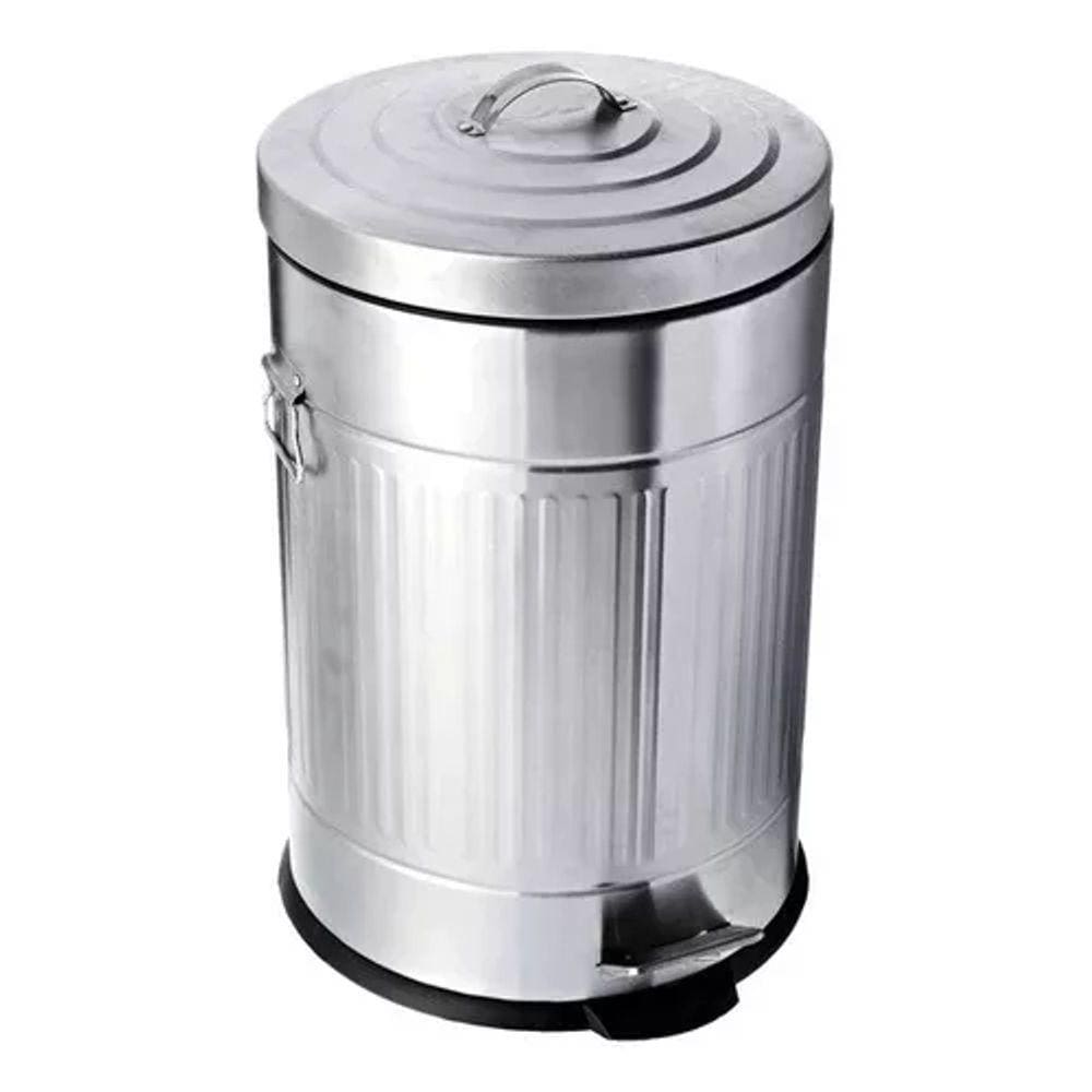 Lixeira Multiuso Sofisticada - Importada - Aço - 20 Litros