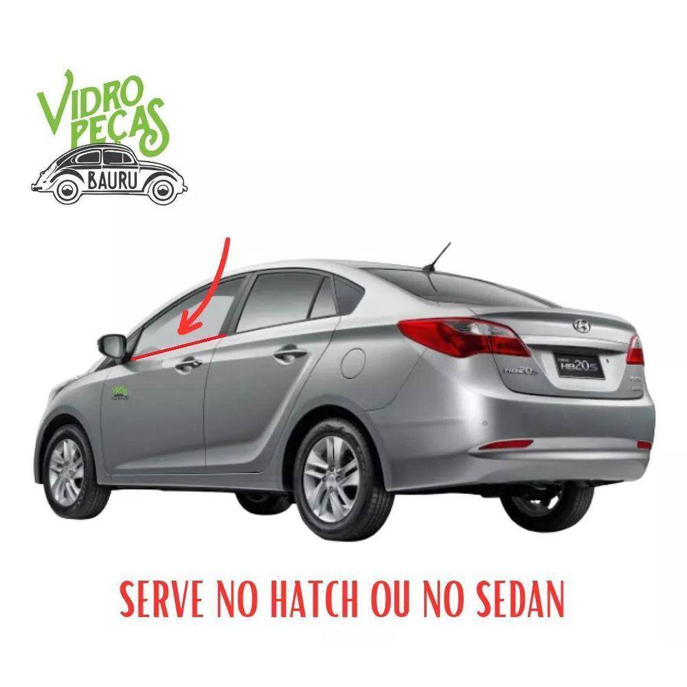 Pestana Externa Dianteira Esquerda Hyundai Hb20 Ate 2019