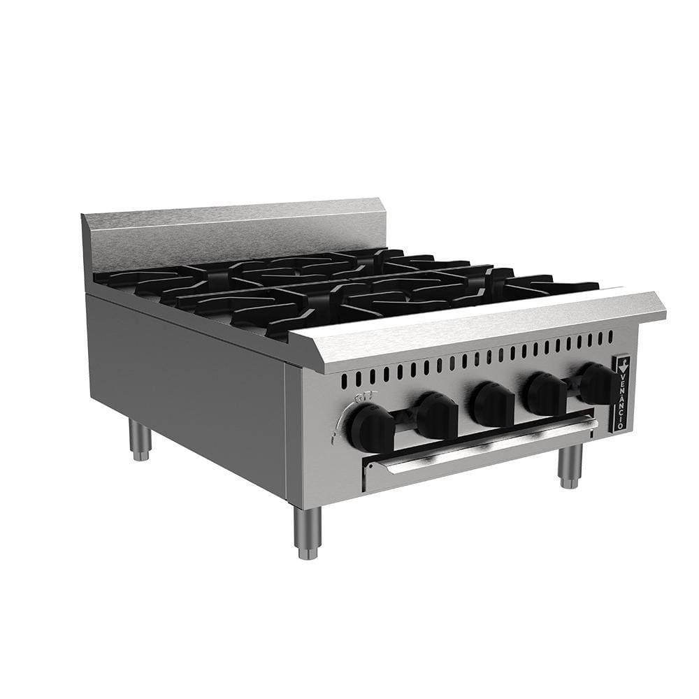 Fogão Industrial 4 Bocas Venâncio a Gás Natural Linha Prime 21452