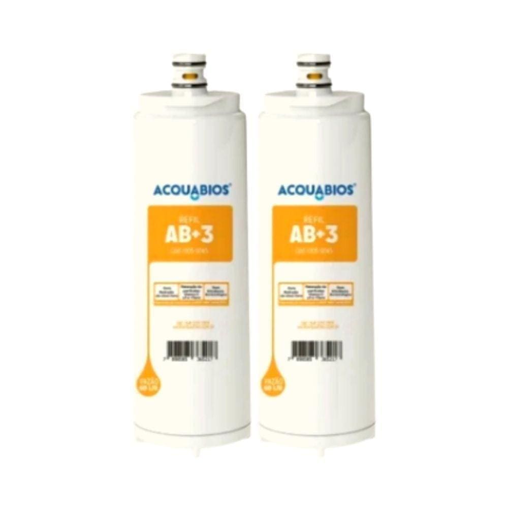 Kit 2 Refil Filtro Purificador Ibbl Ab+3 Compatível C+3