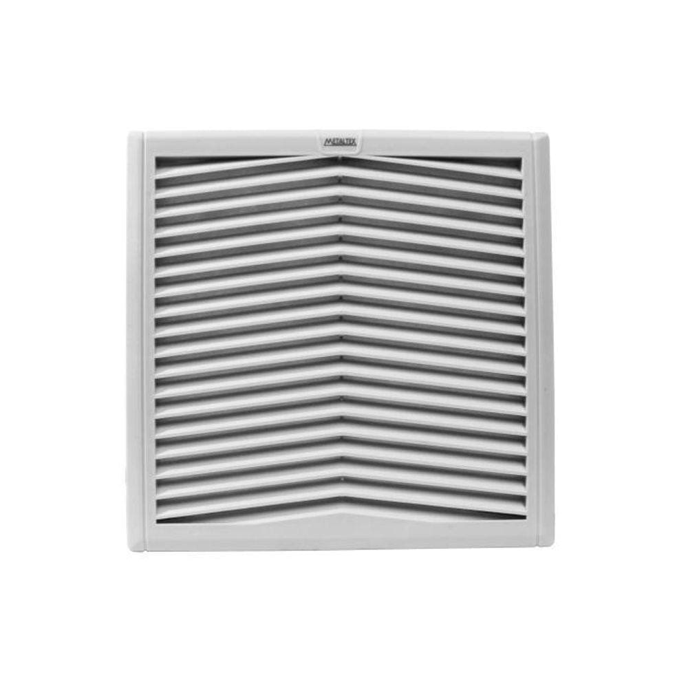 Grelha Plástica Filtro Ventilador 180X180 Modelo Fv Metaltex