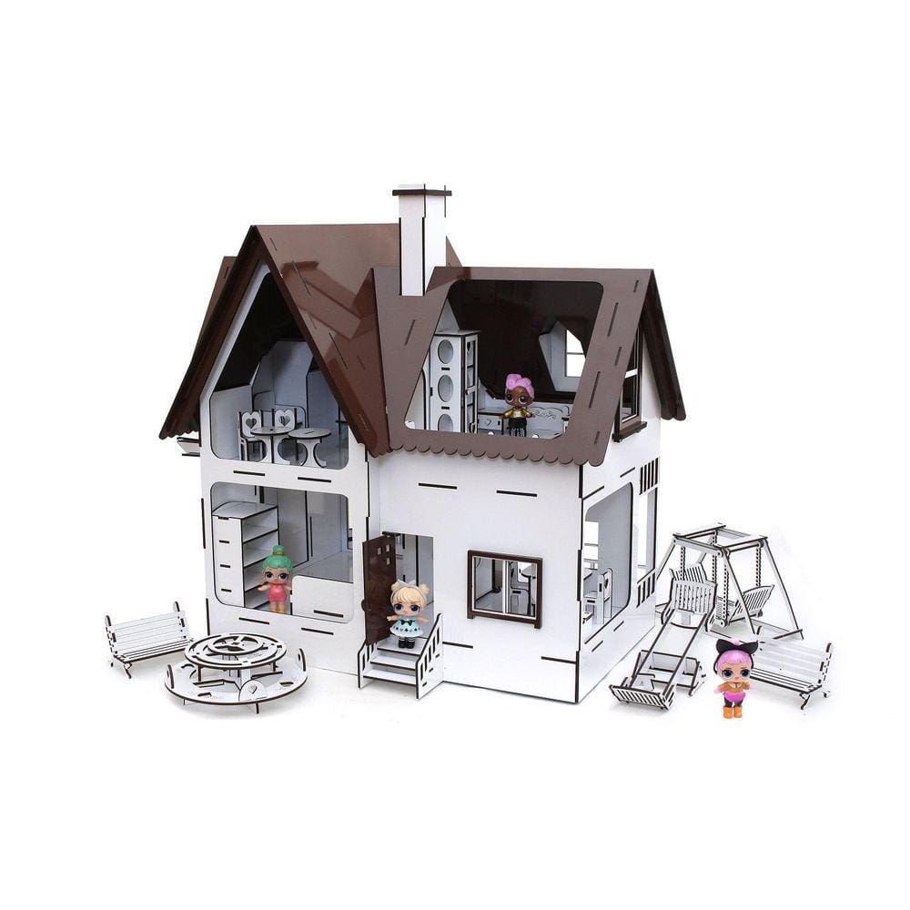 Kit Casa Bonecas 29 Moveis Decorativa Ivy Essence - Darama