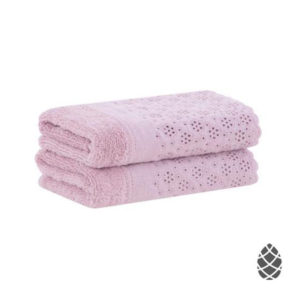 Jogo De Toalhas Buddemeyer Lovely Lavabo 2 Peças 100% Alg