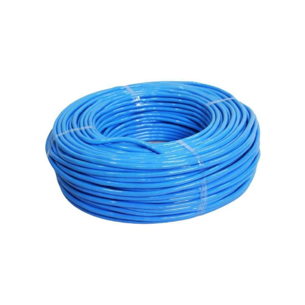 Cabo Flexível 6 Mm 80 Metros Azul