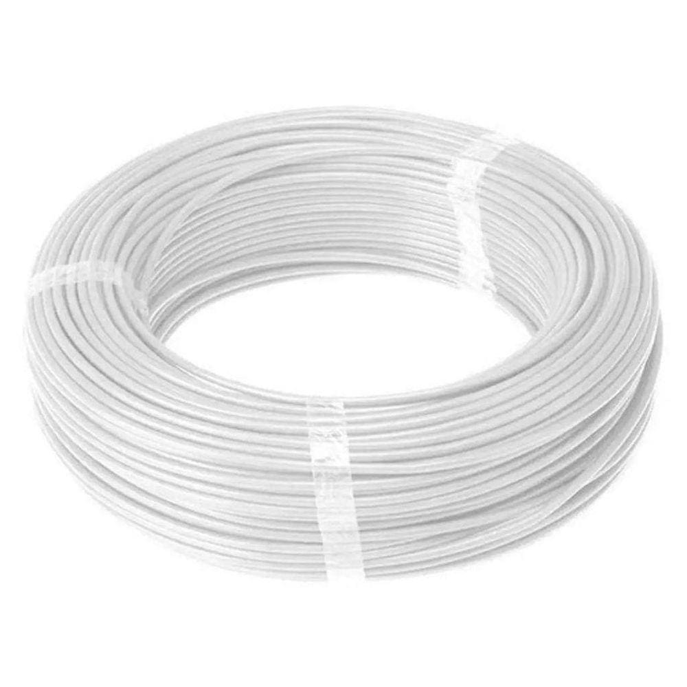 Fio Flexível 4 Mm 60 Metros Branco