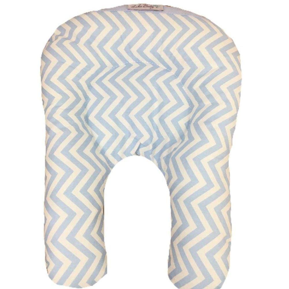 Almofada De Pescoço P Bebe Confortável Antialérgico - C Azul