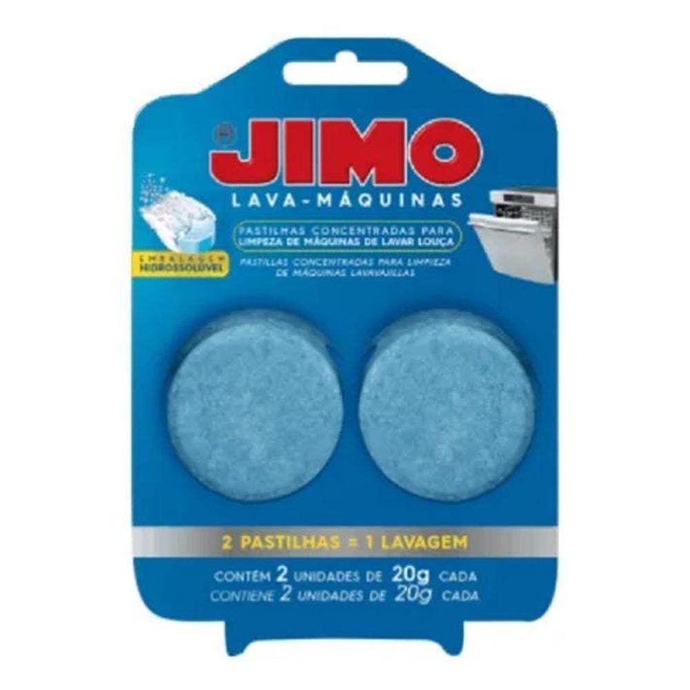 Kit 6 Limpa Máquinas De Lavar Louças Jimo Pastilhas 20G C/2