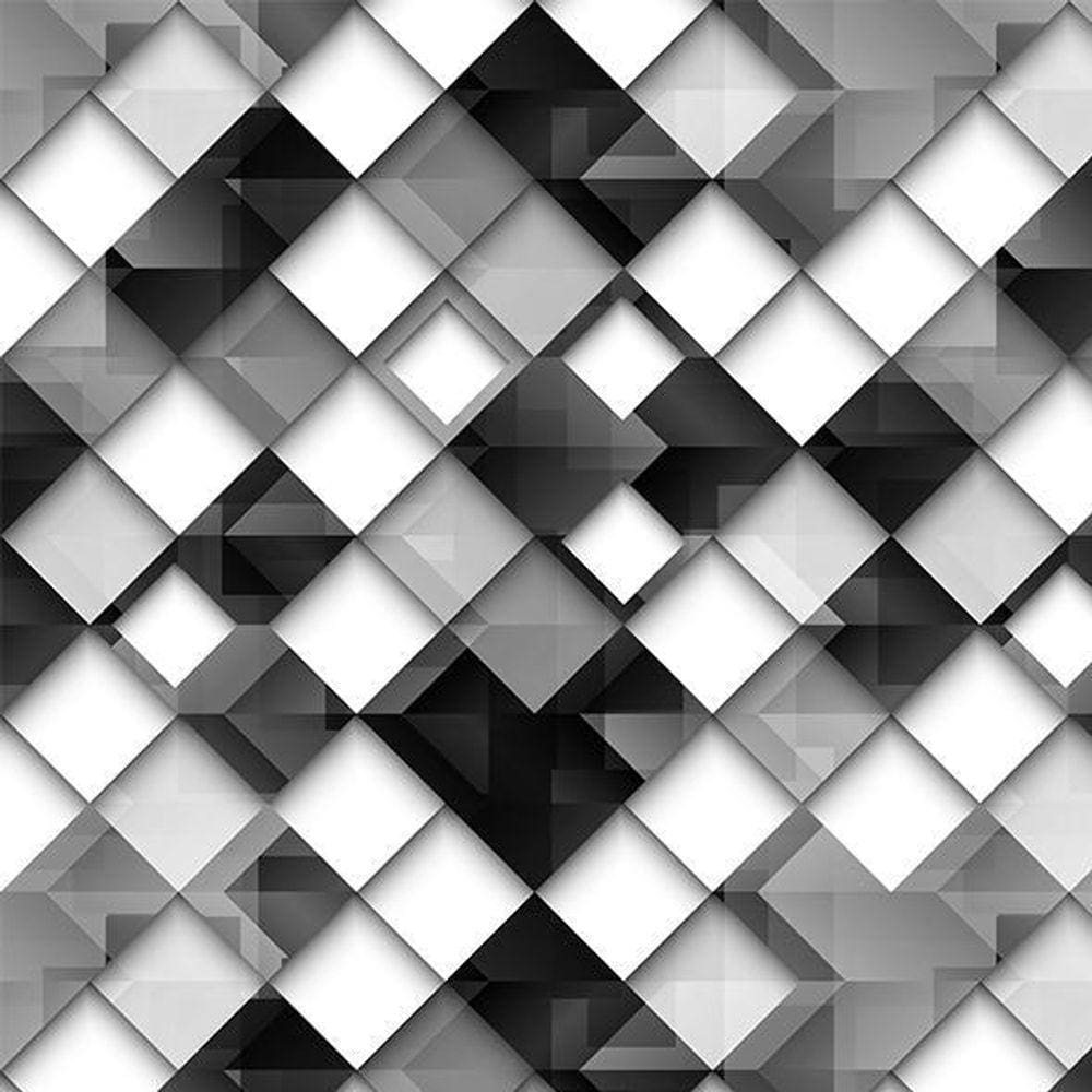 Kit 8 Rolos Papel De Parede Adesivo Branco E Preto 3,0M