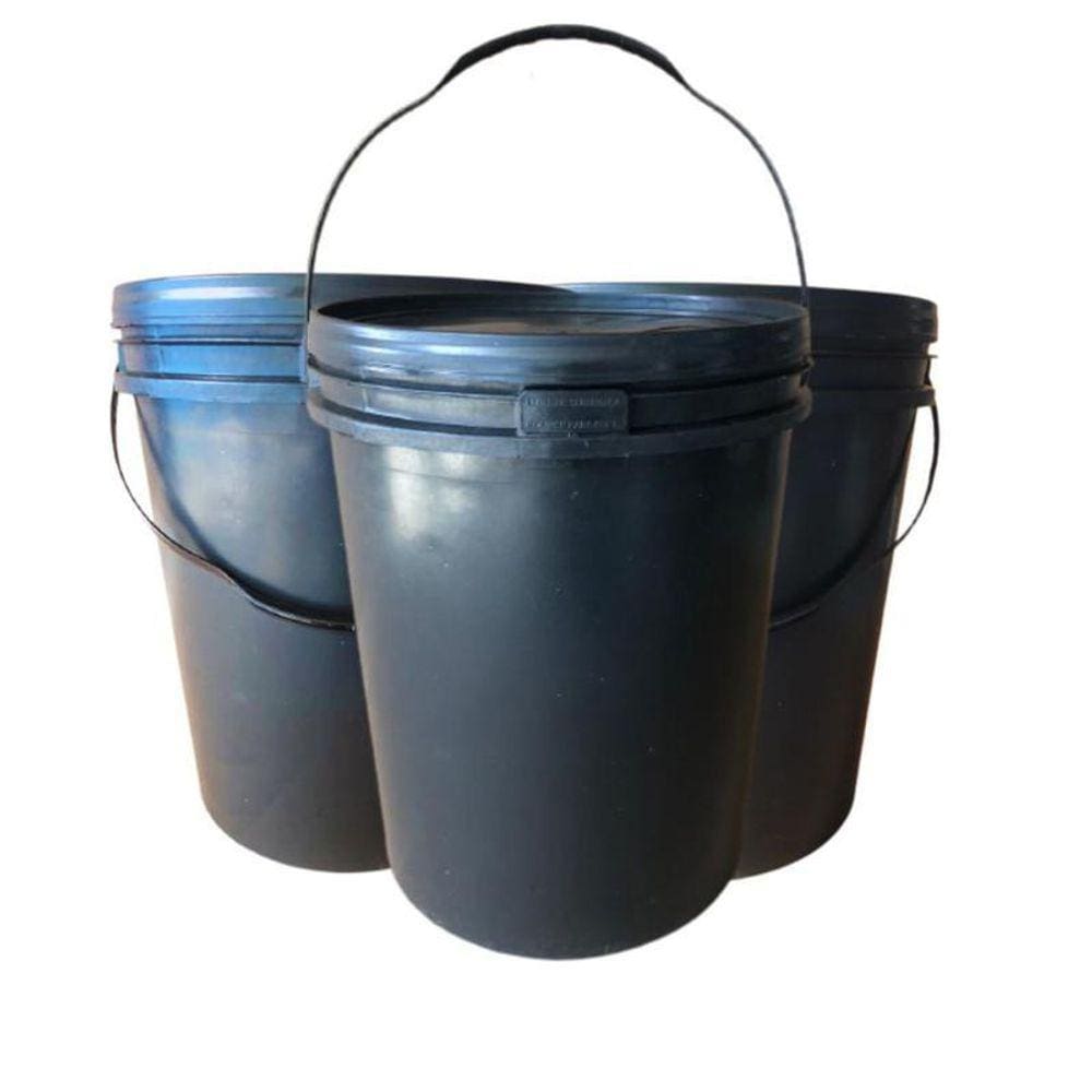 Balde Plastico - 3 Pçs
