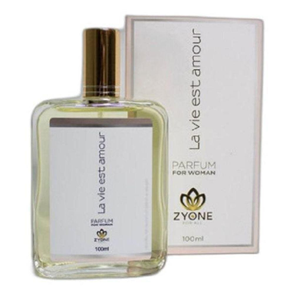 Perfume Feminino Zyone La Vie Est Amour 100Ml - Alta Fixação