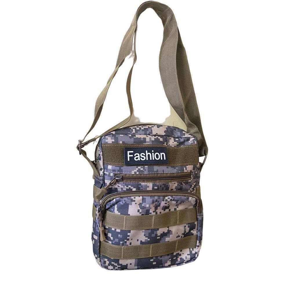 Bolsa Transversal Camuflada Militar Unissex