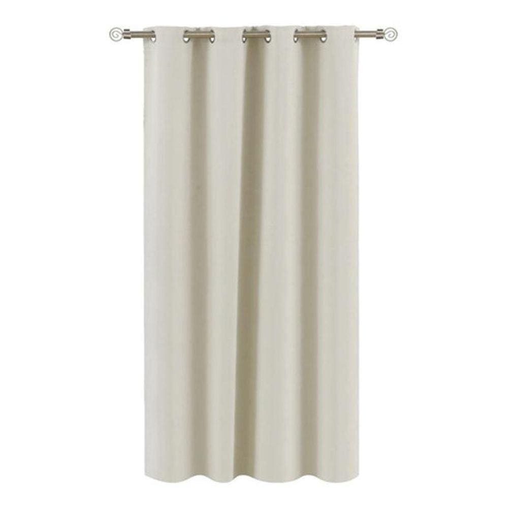 Cortina Blackout Gourmet - 1 Folha - 1,40X2,60M - Bege