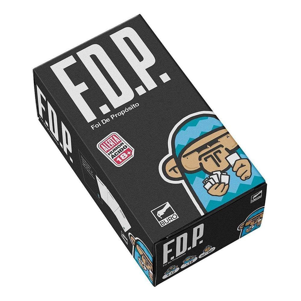 Jogo De Mesa F.D.P. Foi De Propósito Buró Cartas Humor Ácido