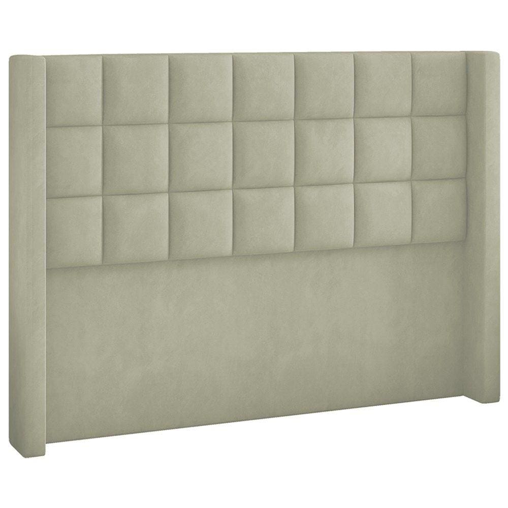Cabeceira Casal 140 cm Genov Veludo SL 940 Peer