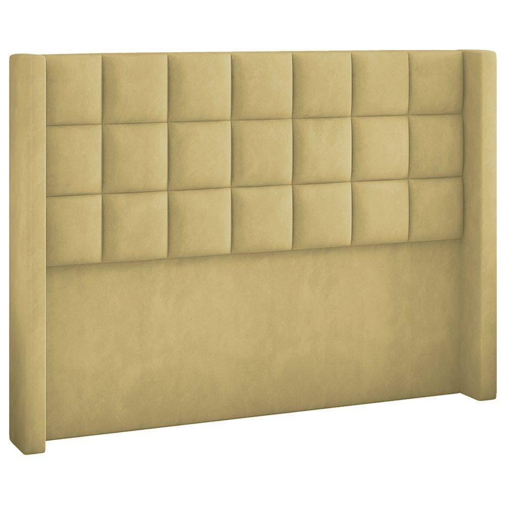 Cabeceira Casal 140 cm Genov Veludo SL 941 Peer