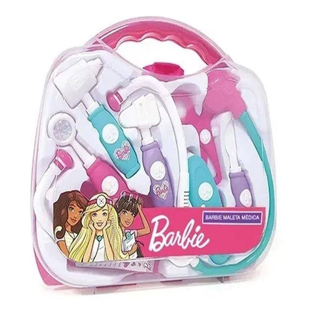 Brinquedo Maleta Médica Da Barbie C/ Itens Fun Divirta-se