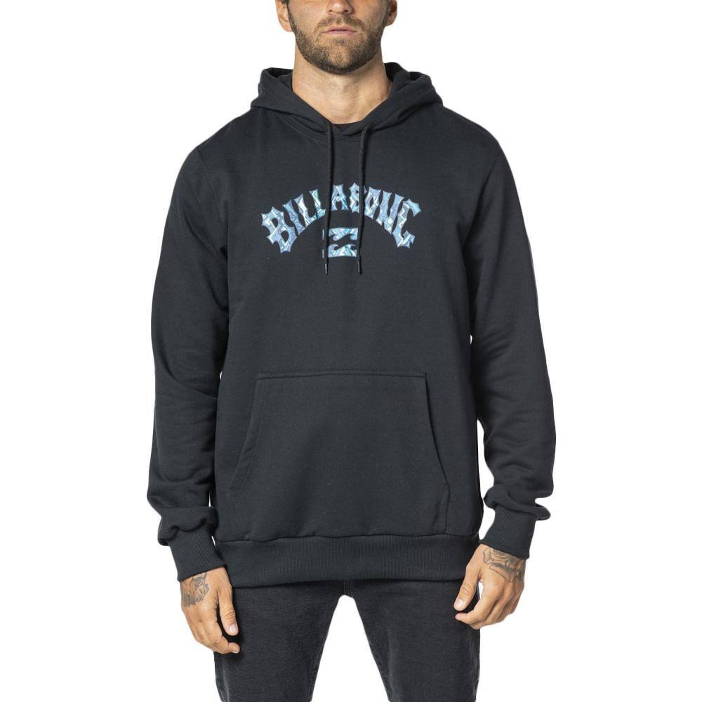 Moletom Billabong Canguru Arch Fill WT23 Masculino Preto