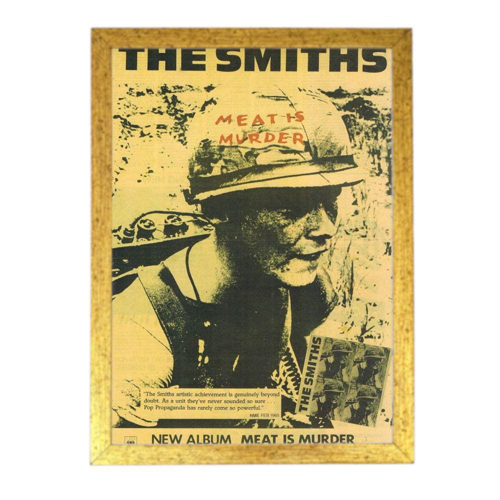 quadro poster com moldura rock indie the smiths D8127