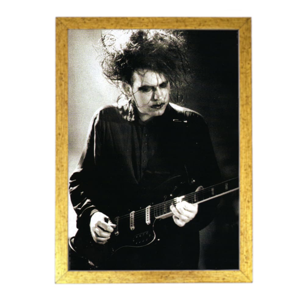 quadro poster com moldura rock indie the cure DRD8132