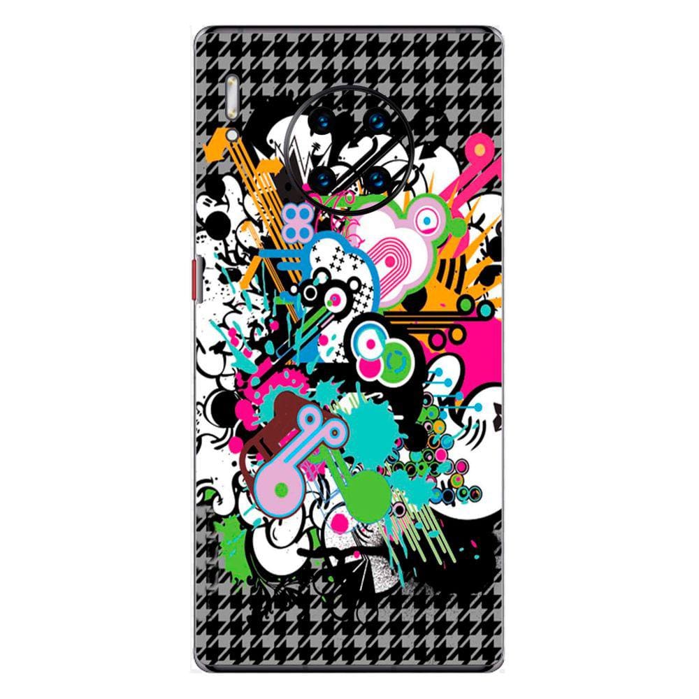 Capa Adesivo Skin022 Verso Para Huawei Mate 30 Pro