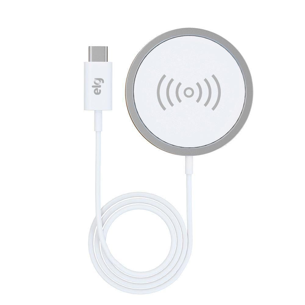 Carregador Magnético Wireless 15W Conector Usb-C Elg