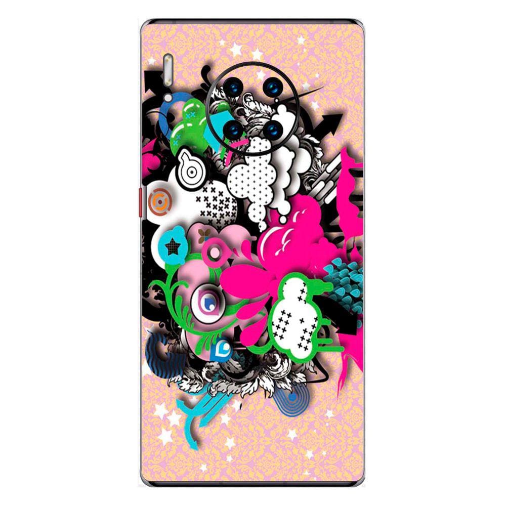 Capa Adesivo Skin104 Verso Para Huawei Mate 30 Pro