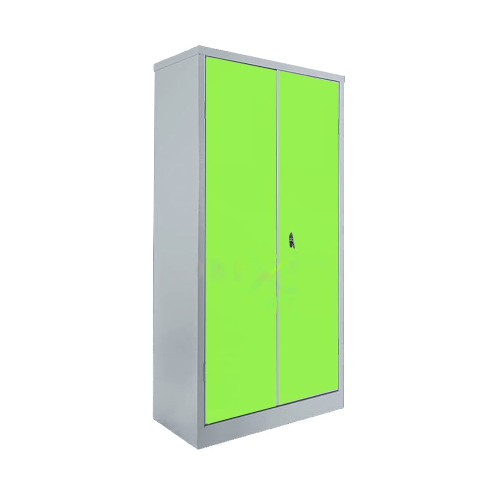 Armário De Aço 2 Portas Com Prateleira 1,20 C/ Chaves Verde