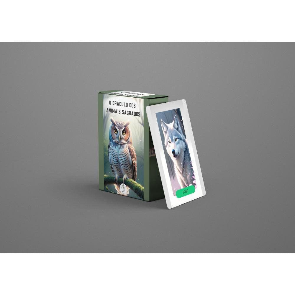 O oráculo dos Animais Sagrados - Cartas e livreto