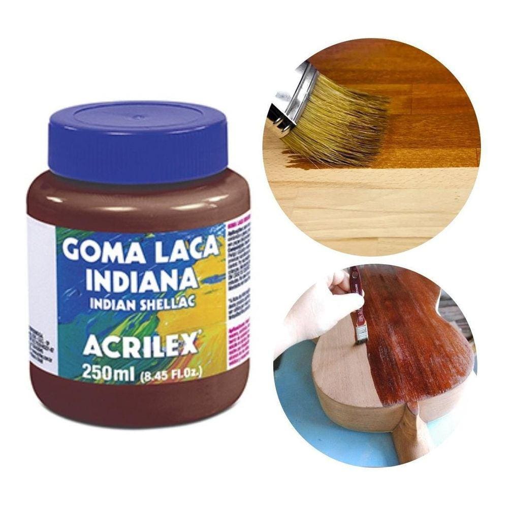 Goma Laca Indiana Seladora 250 Ml Secagem Rápida - Acrilex