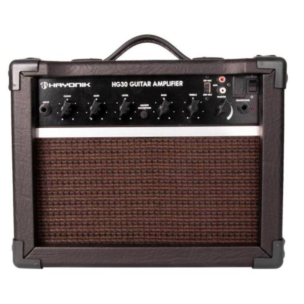 Cubo para Guitarra 30W HG30 Preto HAYONIK