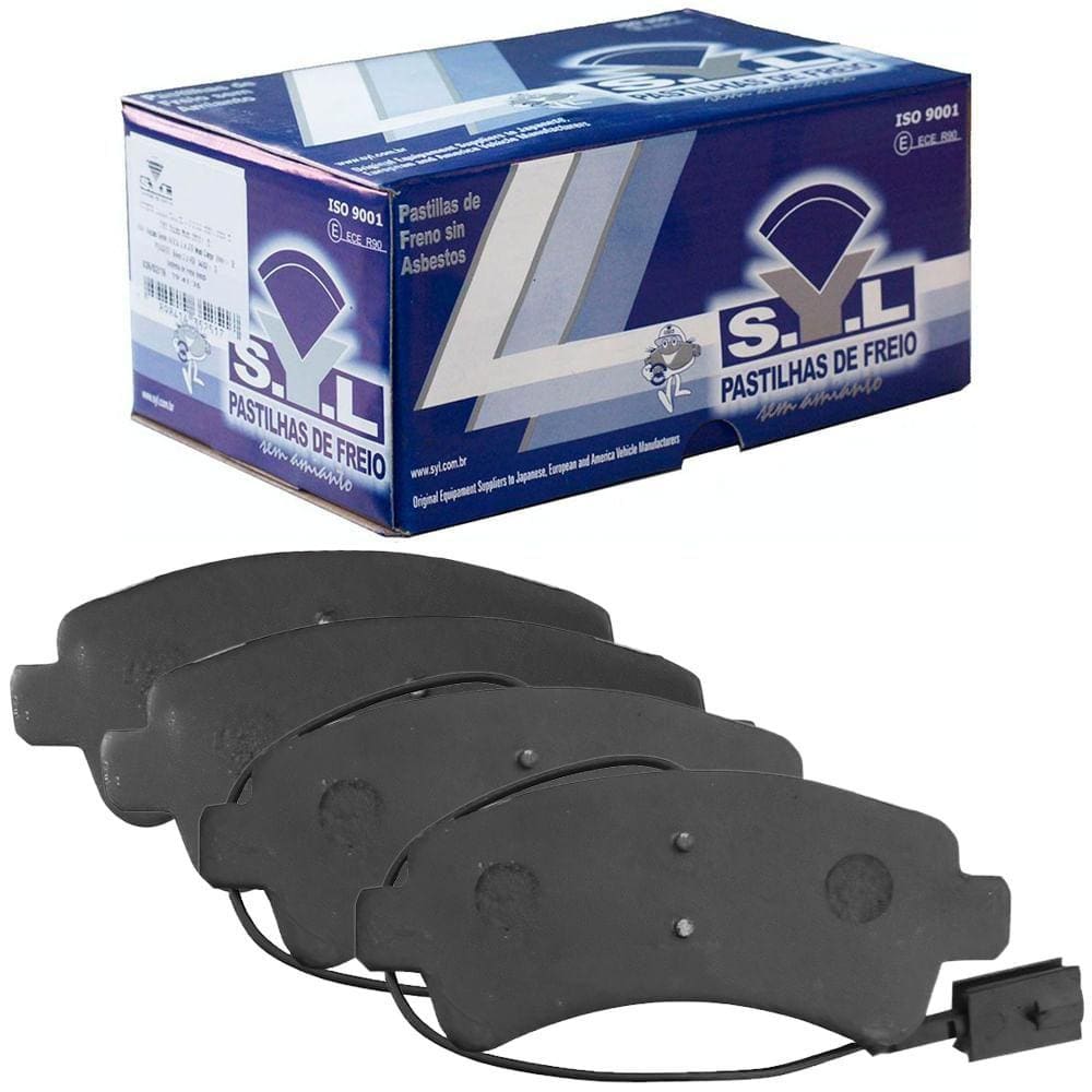 Kit Pastilha Freio Fiat Ducato 2.3 2018 A 2021 Dianteira Syl