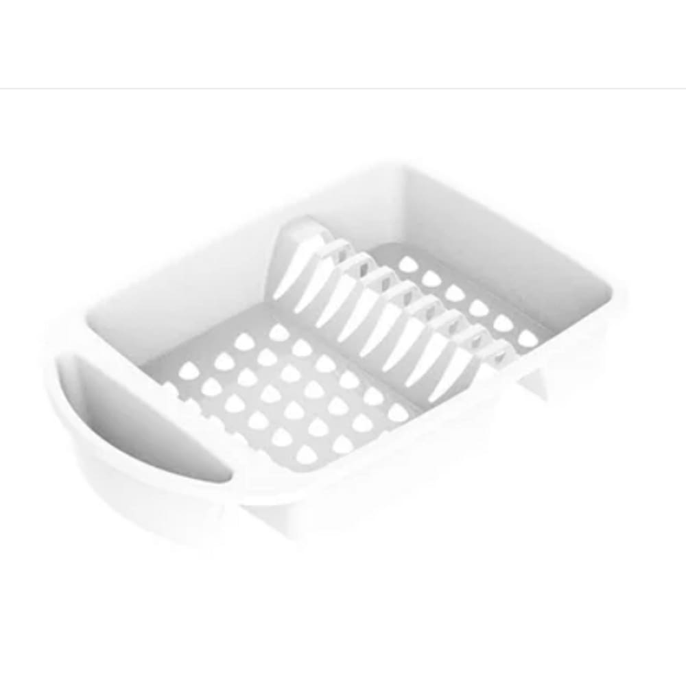 Escorredor de Louças para Pratos Copos Talheres Branco