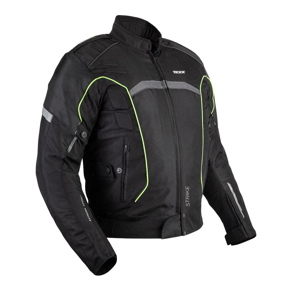 Jaqueta Texx New Strike V2 Masculina Preta E Verde L