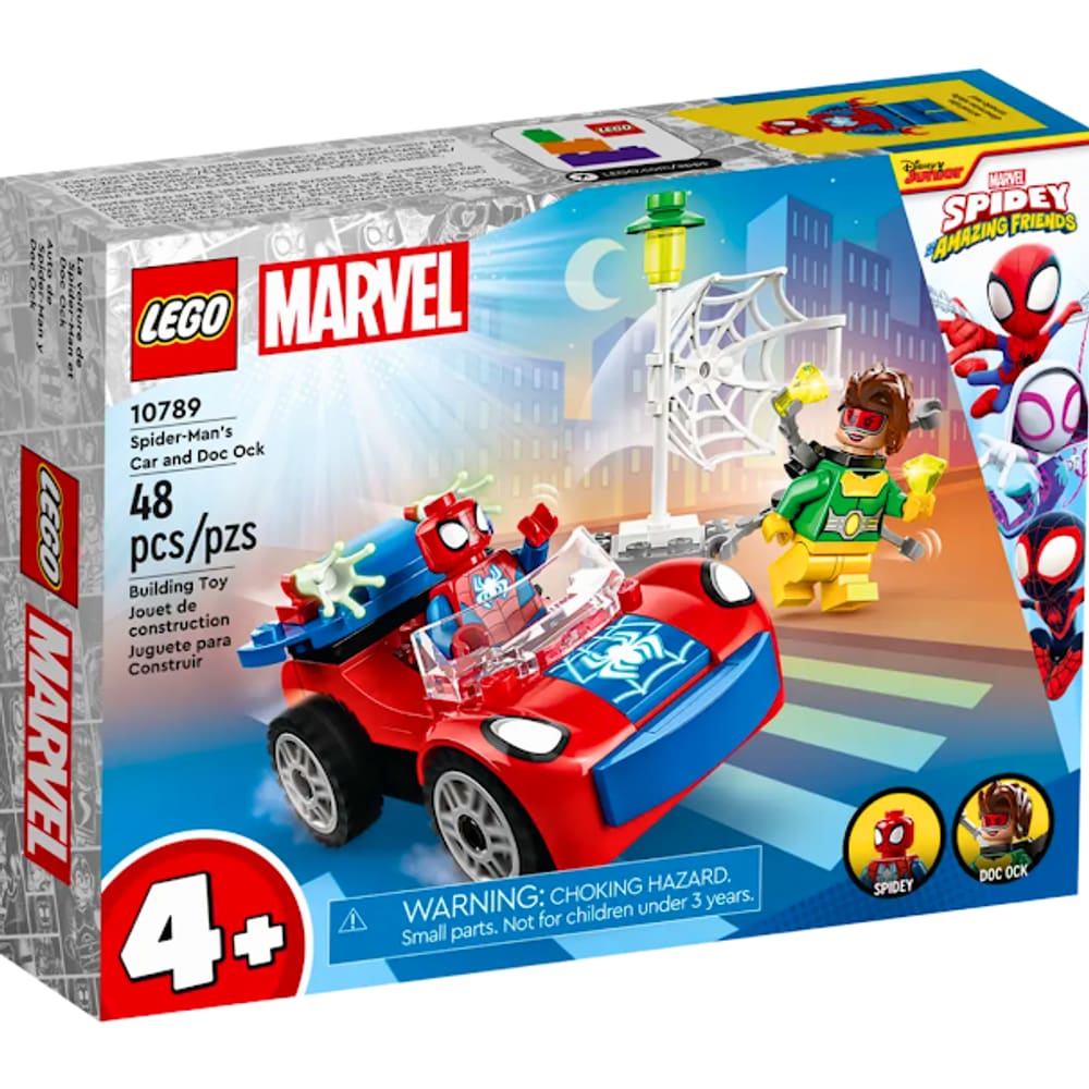 Lego Marvel O Carro Do Homem-Aranha E Doc Ock 10789