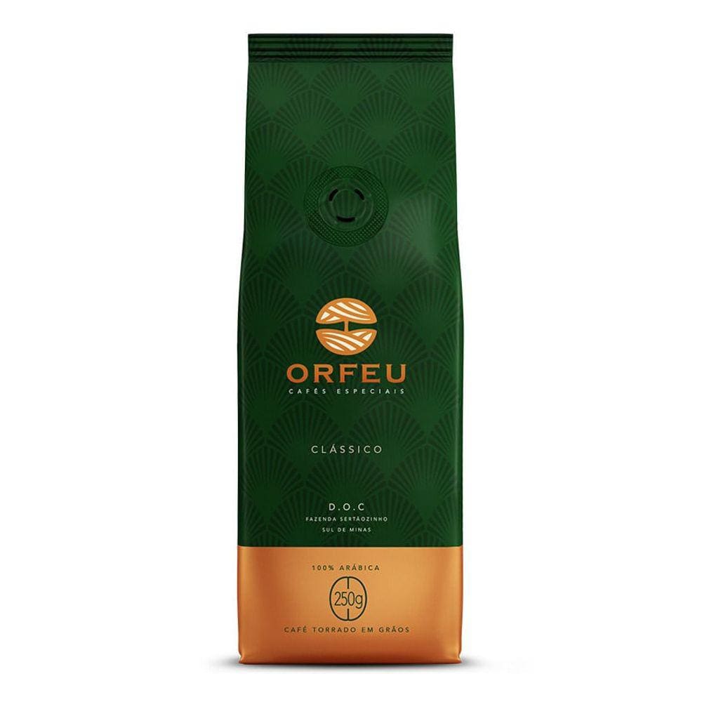 Café Orfeu Clássico em grãos 250 g