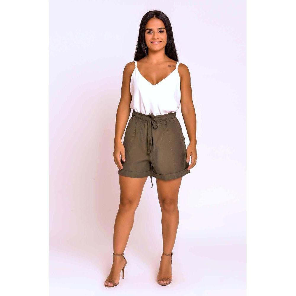 Shorts Poliéster Tiane