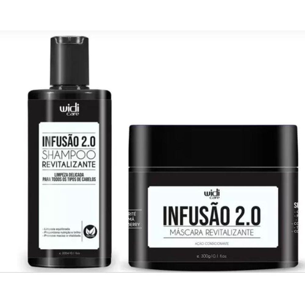 Kit Infusão 2.0 Shampoo E Máscara Revitalizante Widi Care