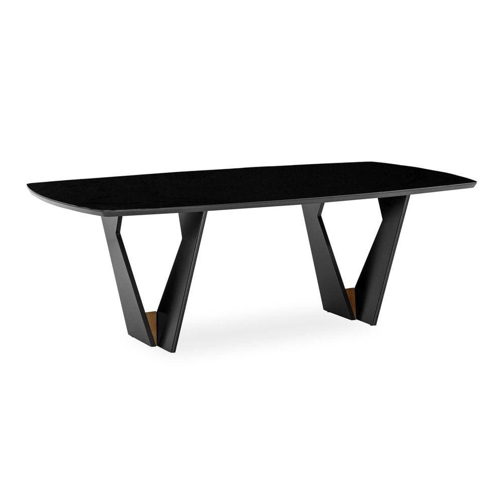 Mesa de Jantar Lavanda 190x110cm Herval Preto