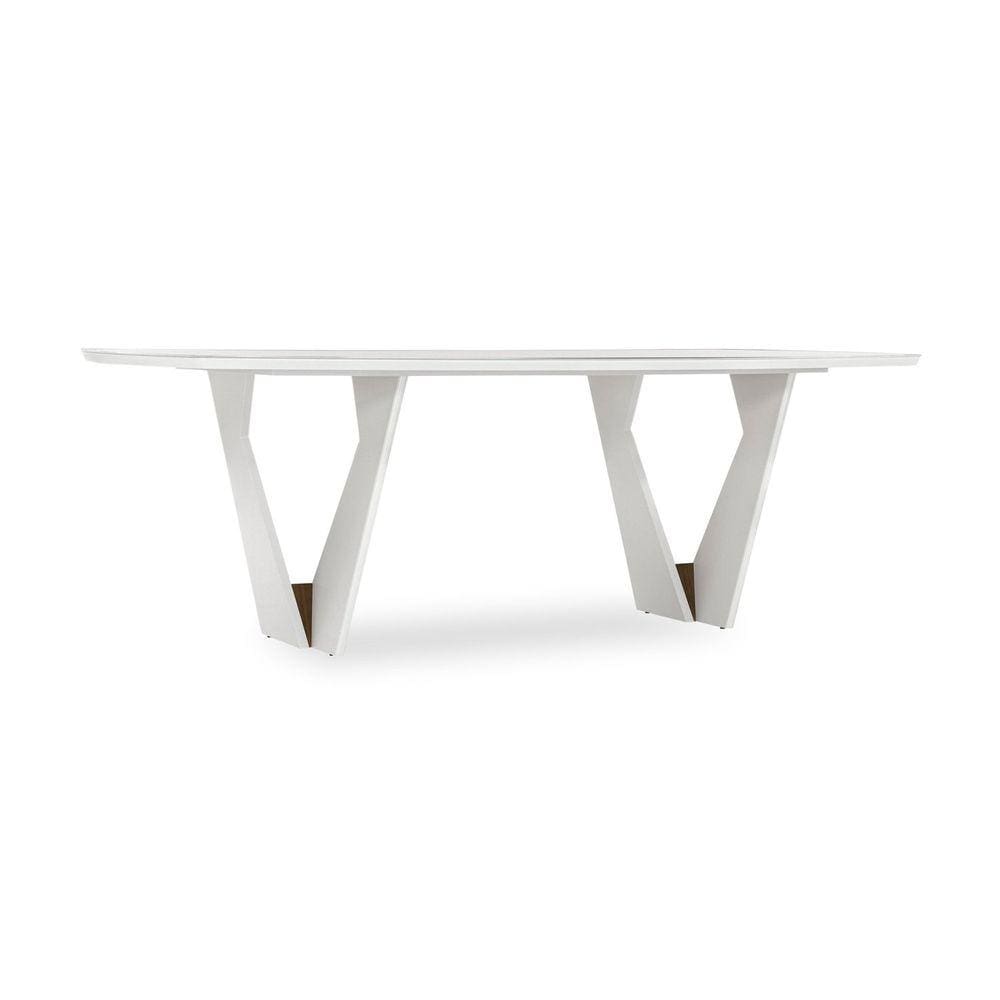 Mesa de Jantar 170x110cm Lavanda Herval Off White
