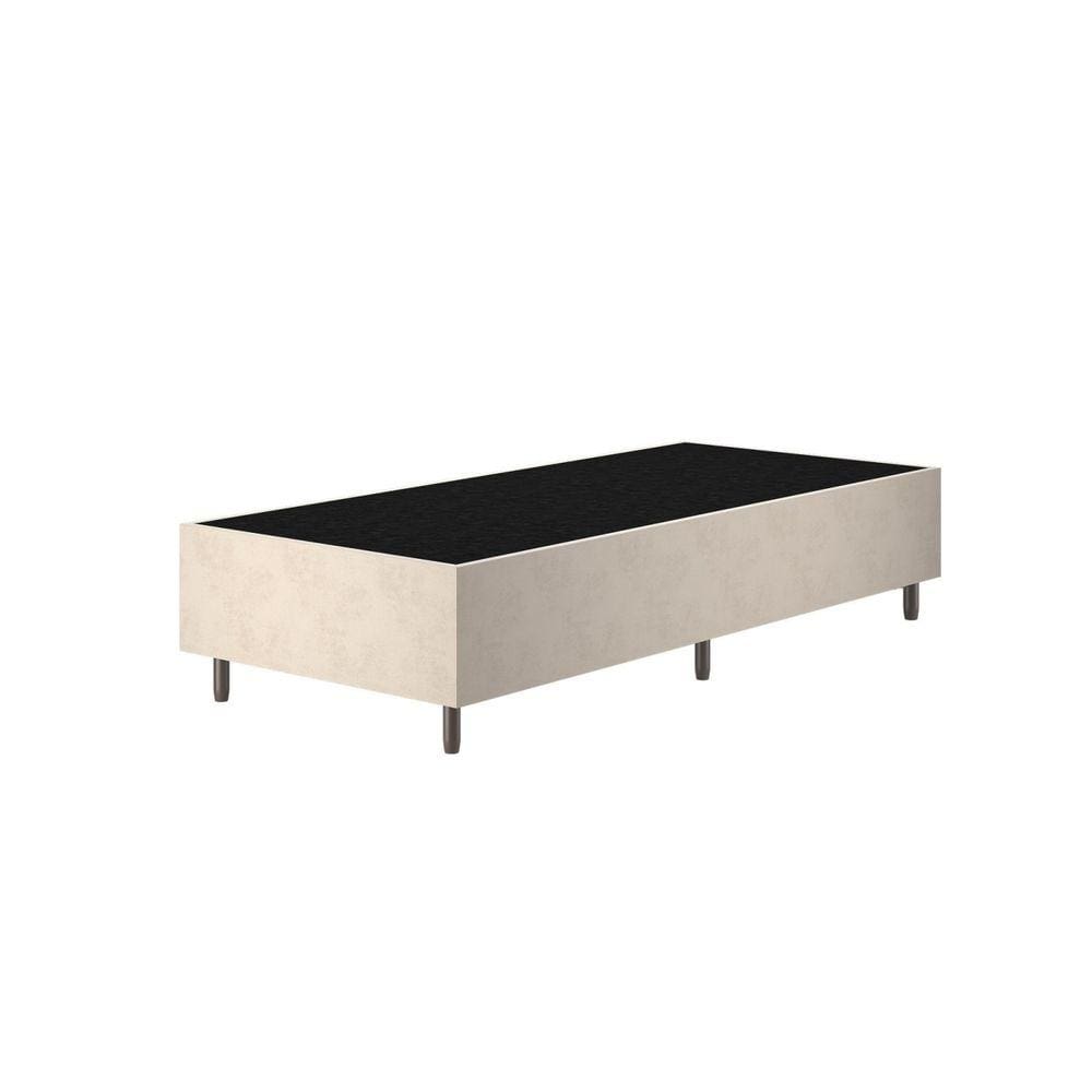 Base Box Solteiro Zeus Viero 25x88x188cm Creme