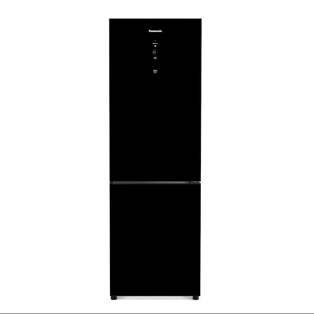 Geladeira Panasonic A+++ Inverse Frost Free 397L Black Glass NR-BB41GV1B