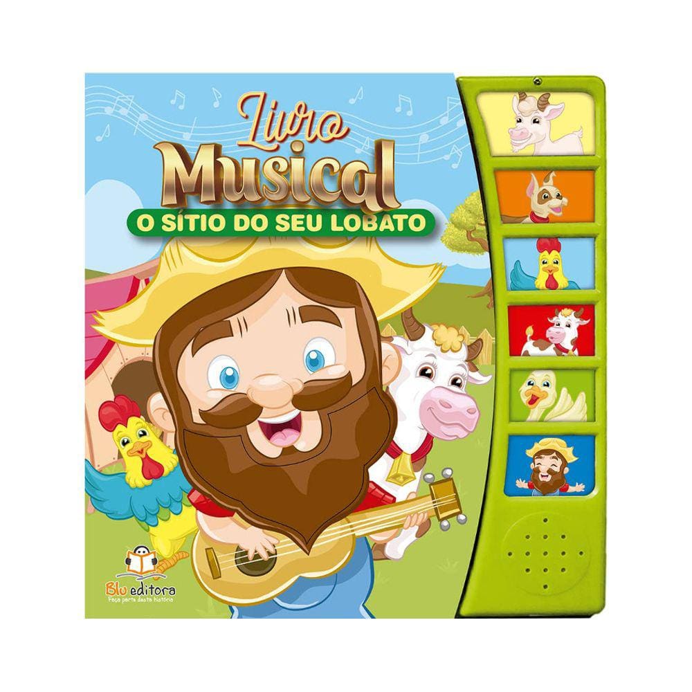 Livro Musical - O Sítio Do Seu Lobato
