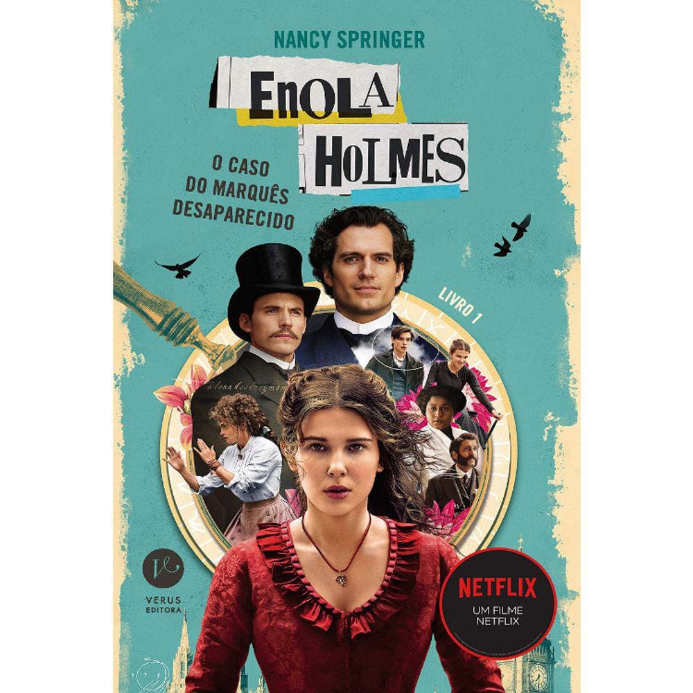 Enola Holmes - Vol 01 - O Caso Do Marques Desaparecido