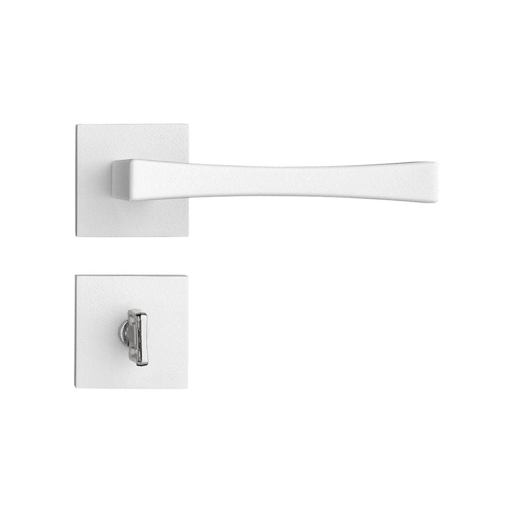 Fechadura em Zamac Roseta Quadrada 885-55 Banheiro Vivaldi Pado